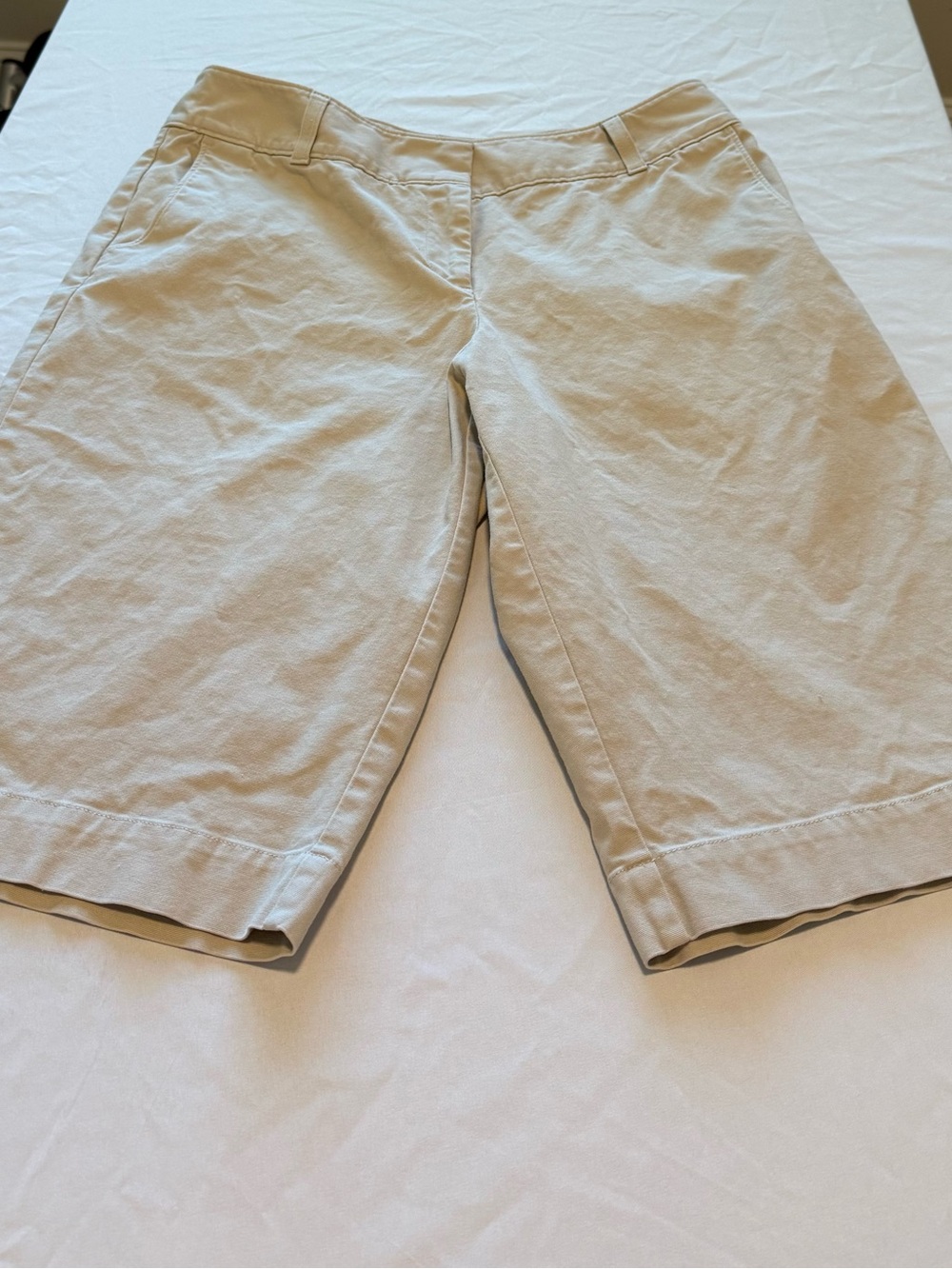 J. Jill Women's khaki burmuda shorts - Size 12